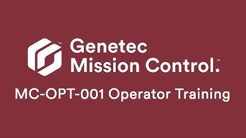 Module 2 - MC-OPT-001 Mission Control Operator Training