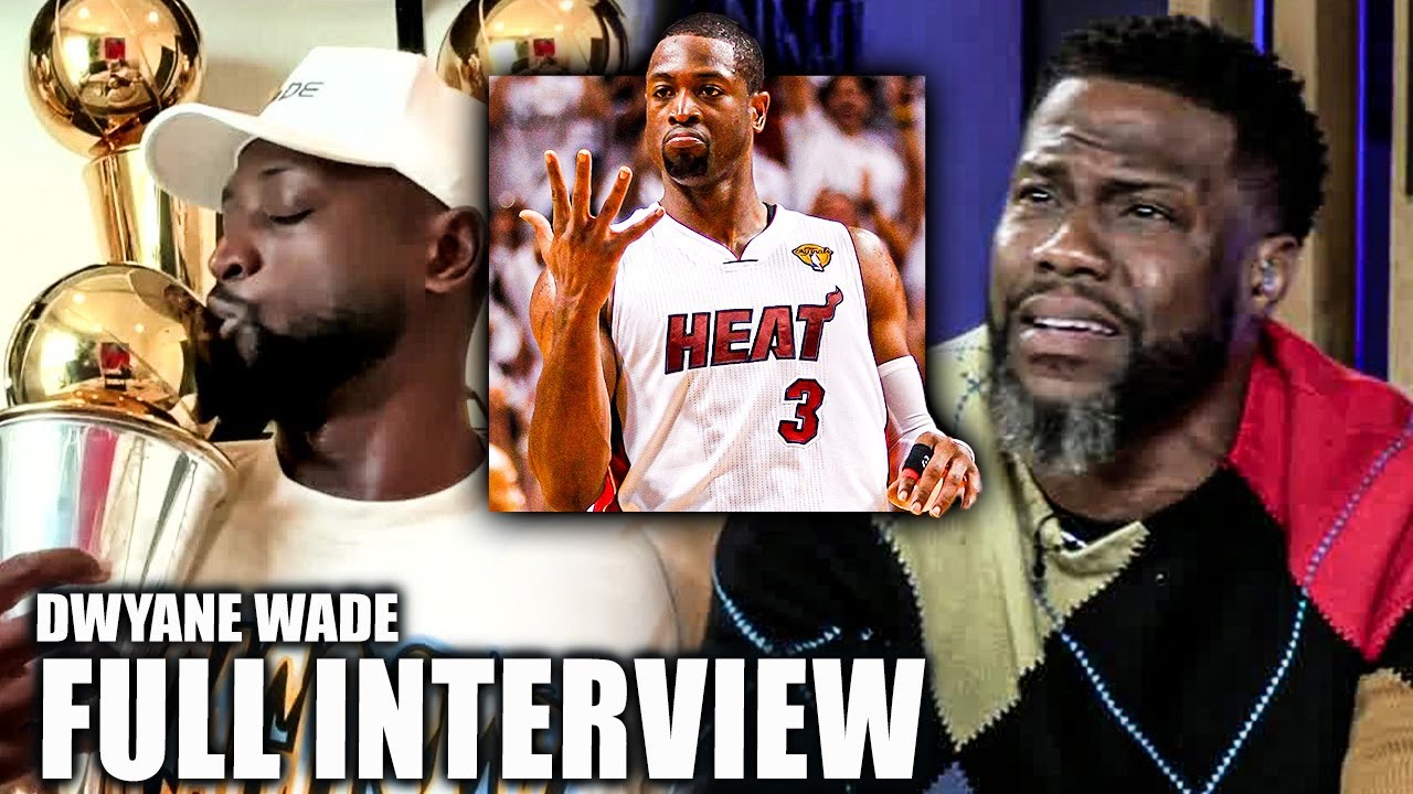 Dwyane Wade's FULL INTERVIEW with Kevin Hart Jimmy Butler