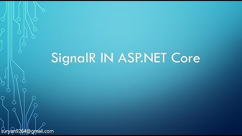 Master SignalR in ASP.NET Core: Real-Time Communication Made Easy!