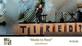 Made to Rest // Genesis 2:1-3 // Watermark Community Church