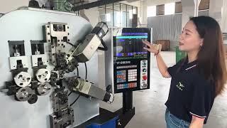 Celebrity Yinfeng 6-axis spring coiling machine Wealth