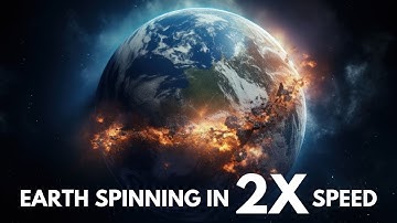 What If Earth Started Spinning Twice as Fast