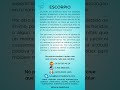 Horóscopo de ESCORPIO del 17 al 23 de febrero #escorpio #horoscopo #horoscope