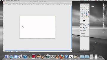 How to draw a straight line in GIMP photo editing program