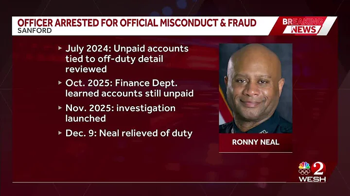 Florida police officer charged with fraud and 79 counts of misconduct