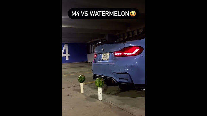 Crazy Sound BMW M4 😱😱