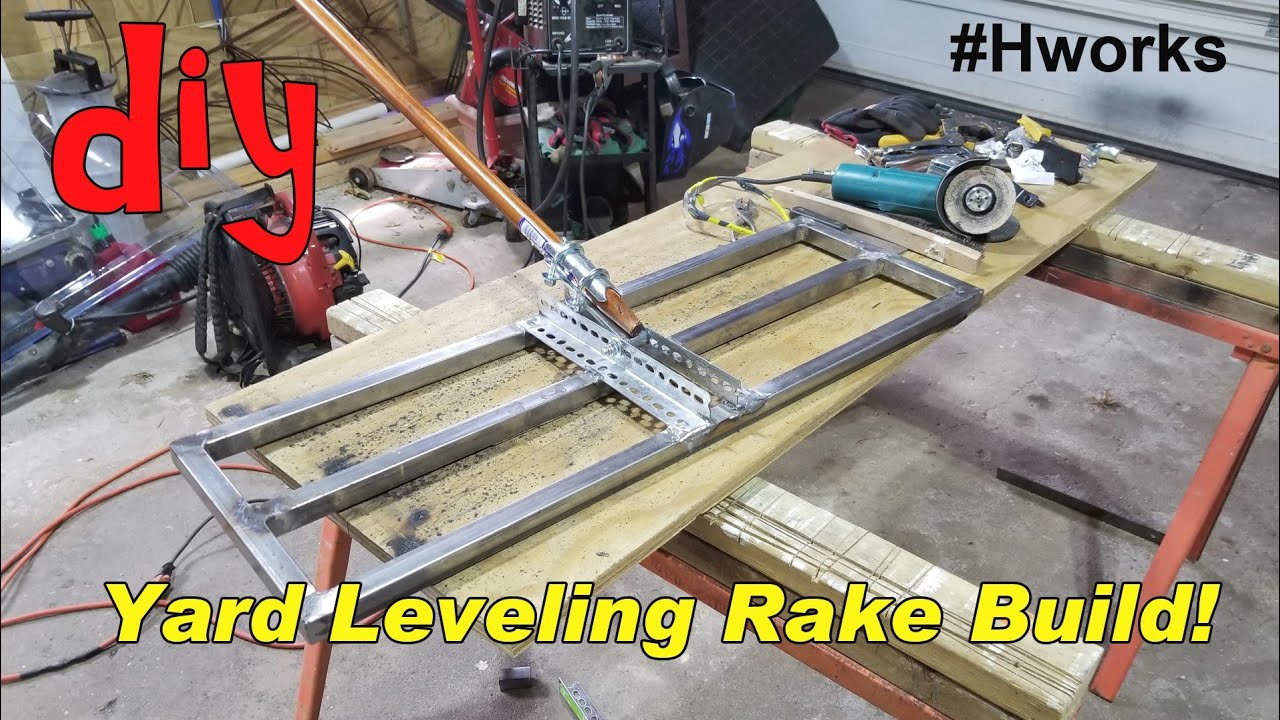 Yard Leveling Rake - YouTube