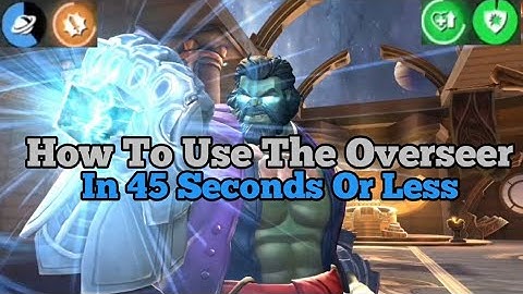 How To Use Overseer MCoC | Light Attack Bursts