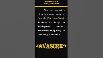 How to Convert String to Number in JavaScript #shorts