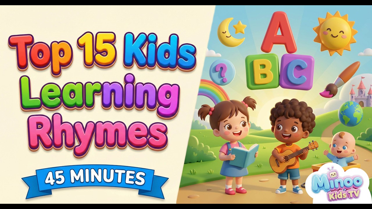 Educational Songs for Kids 🎓 | ABC, Numbers, Shapes & Animals