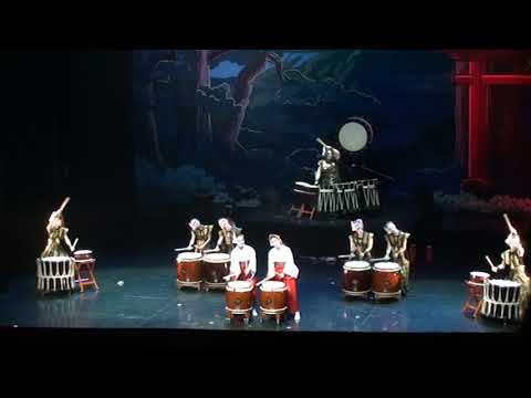 Видео: Барабаны тайко. Море синего леса 2