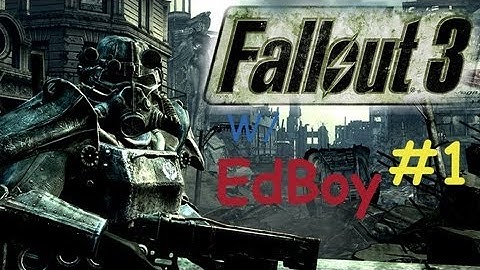 Fallout 3 GOTY with EdBoy - Part 1 - LIAM NEESON is my DAD!?