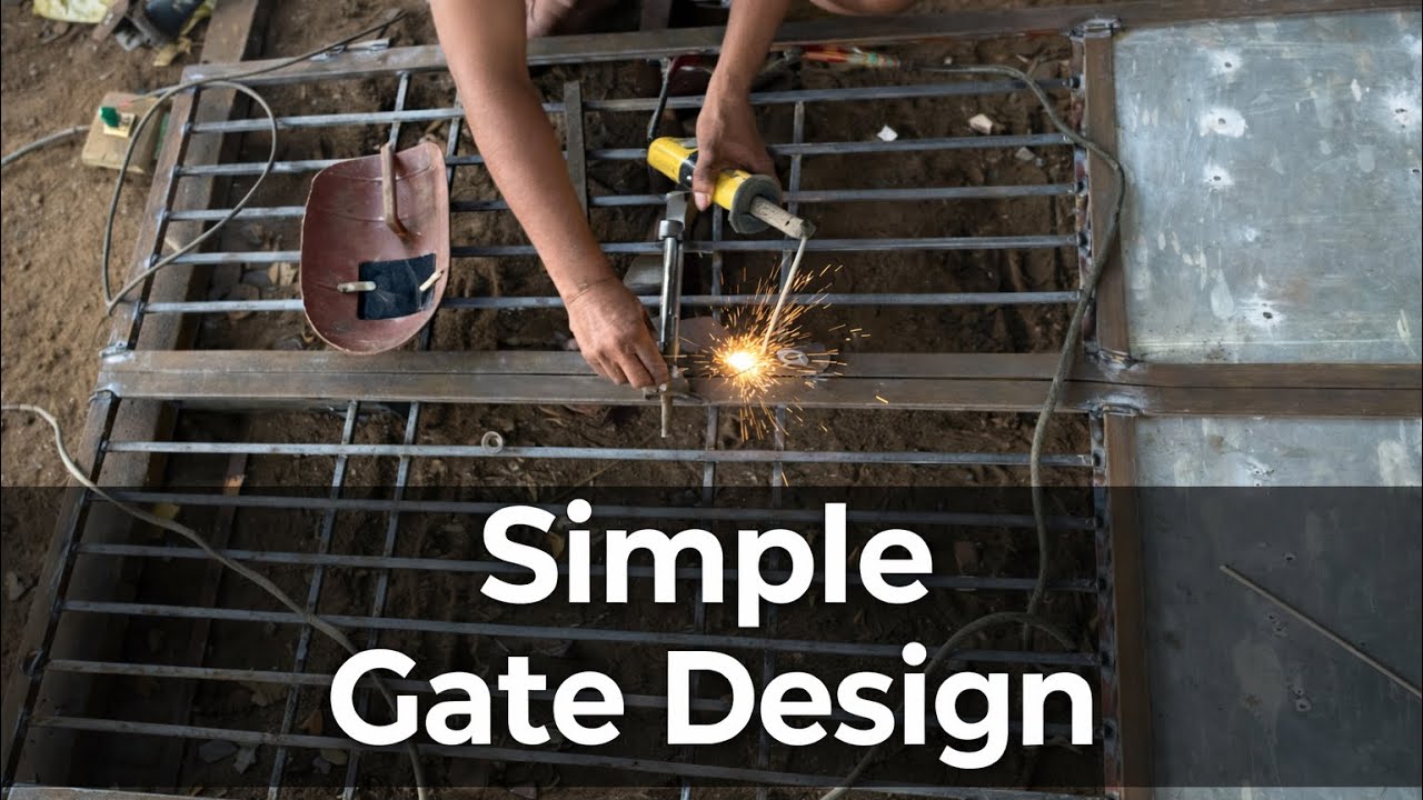 Simple Iron Gate Design | Welding Work