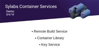 sylabs container services demo