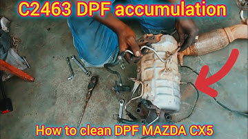 How to fix code P2463 DPF accumulation soot Mazda CX5 #gariautocare 