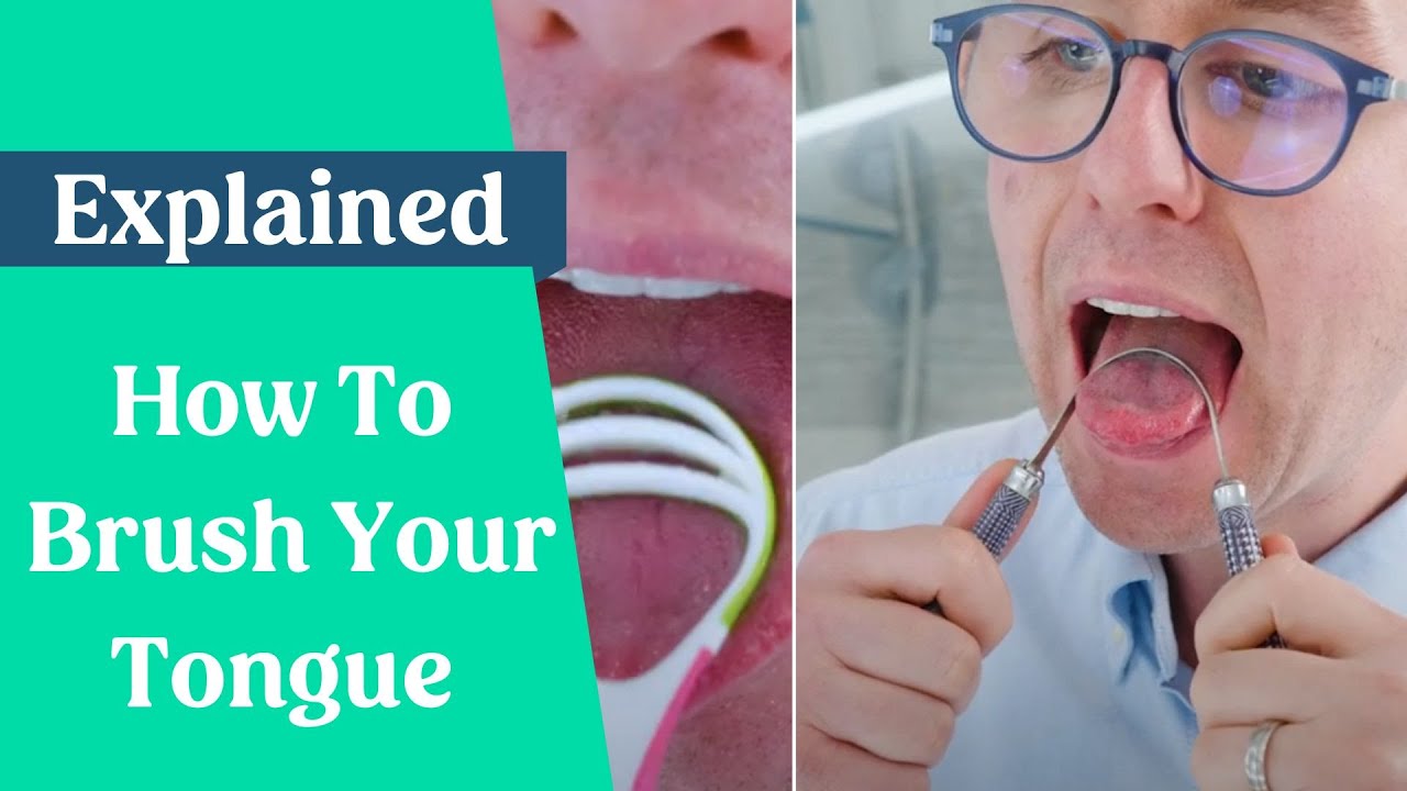 How To Brush Your Tongue - YouTube