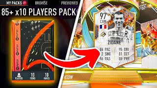 4 TROPHY TITAN ICONS IN 1 PACK & 85+ x10 PACKS! 🤯 FIFA 23 Ultimate Team