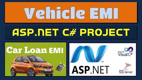 Vehicle Loan EMI Collection Project | ASP.net C# with MSSQL server database | IIS | asp113 #highblix