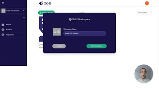 Web Dashboard - Workspaces - Editing A Workspace