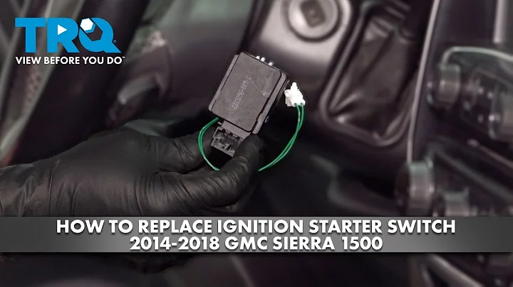 How to Replace Ignition Starter Switch 2014-2018 GMC Sierra 1500