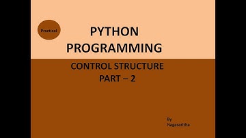 PP_17 :  CONTROL STRUCTURES SEQUENTIAL & DECISION CONTROL IN PYTHON
