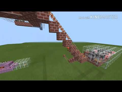 マイクラでピタゴラ装置を作ってみた!!!www