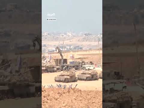 تجمعات عسكرية إسرائيلية على حدود شمال قطاع غزة