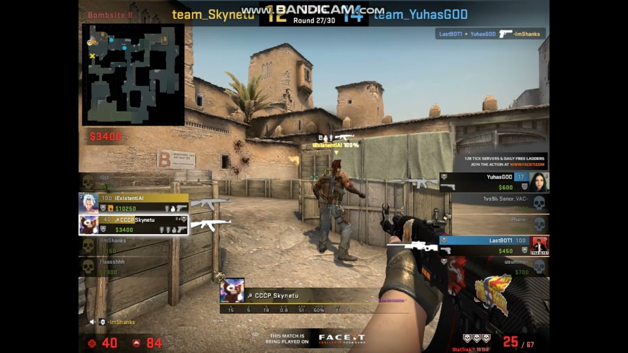 800x600 Black Bars ACE against FCT level 8