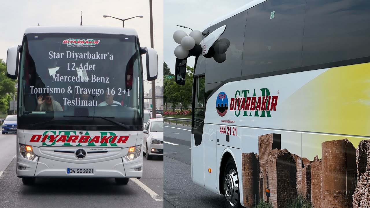 Doğu’da Otobüs Teslimatları Böyle Oluyor! | Star Diyarbakır 6 Mercedes-Benz Tourismo Teslimatı
