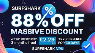 Unlock the Best VPN Features with Surfshark and Save 88%! screenshot 3