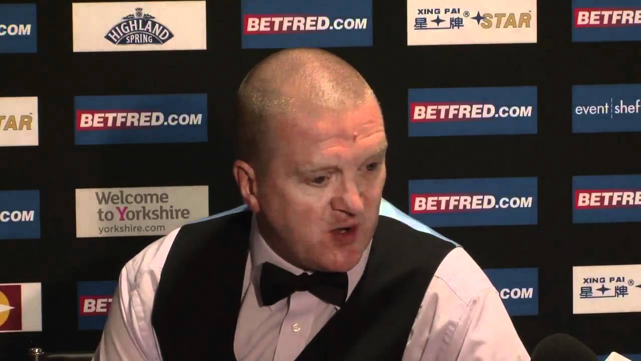 Dave Harold loses to Ali Carter in the Betfred.com World Snooker Championships