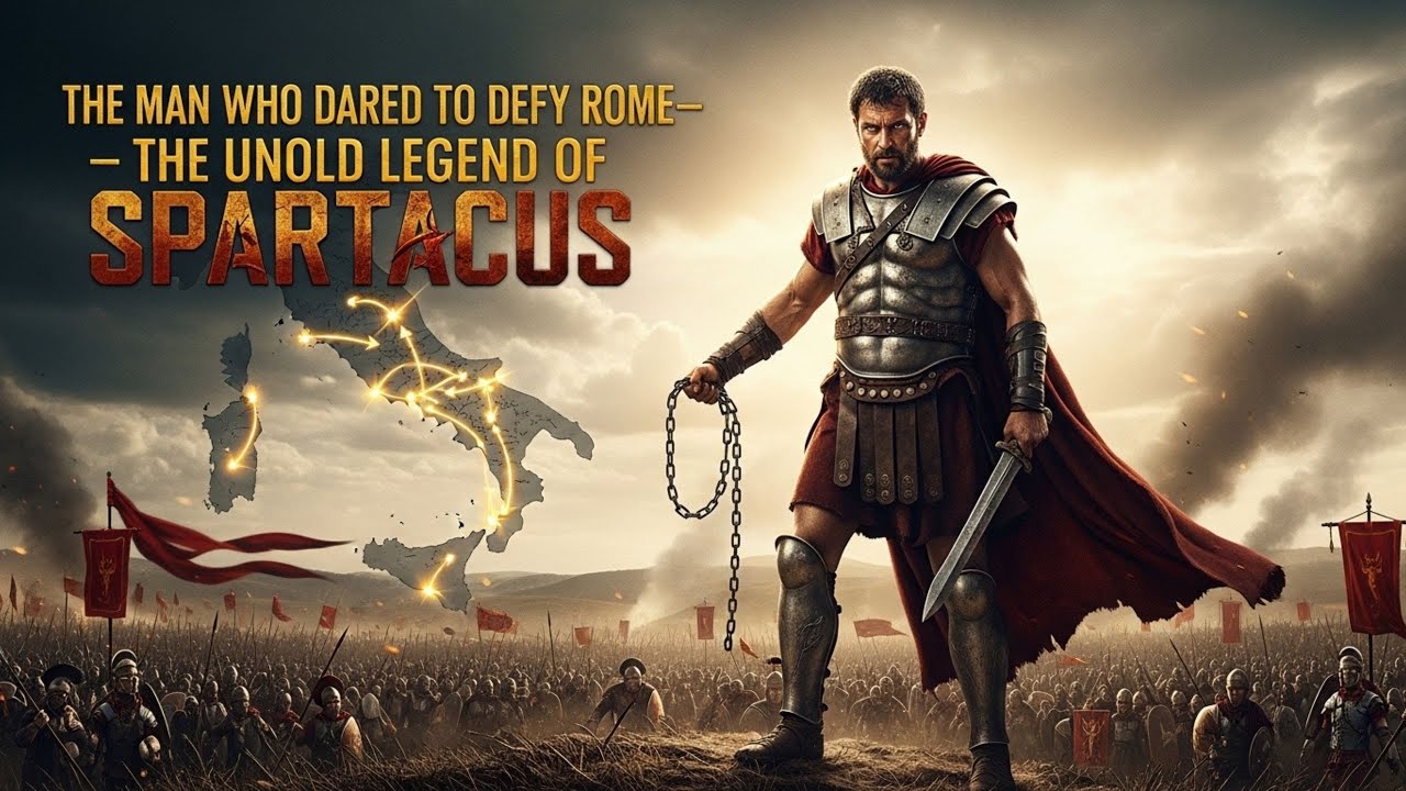 The Man Who Dared to Defy Rome— The Untold Legend of Spartacus