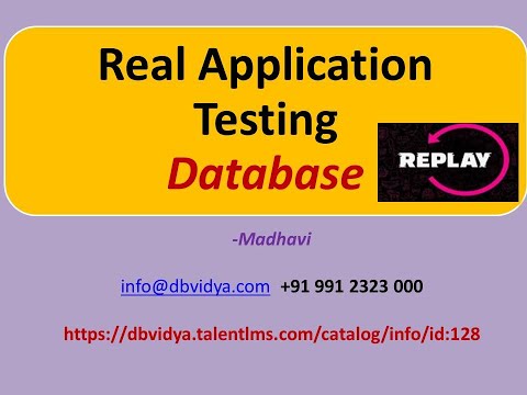 Oracle Database Replay