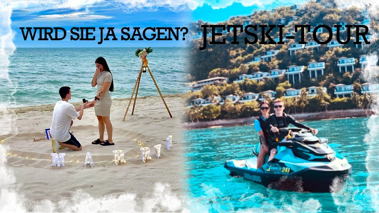 Jetski Tour Thailand Koh Samui 🌴 💦| Wird sie Ja sagen?💍