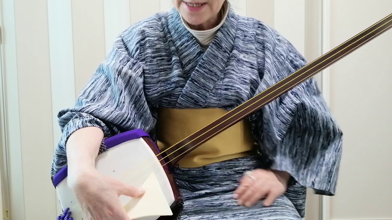 お稽古教材「松の緑」前弾き 1/4 - YouTube