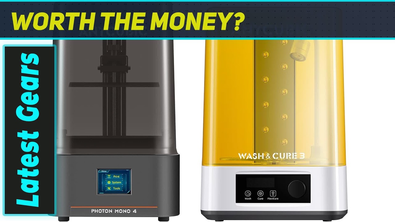 ANYCUBIC Photon Mono 4 and Wash & Cure 3.0 Bundle The Ultimate