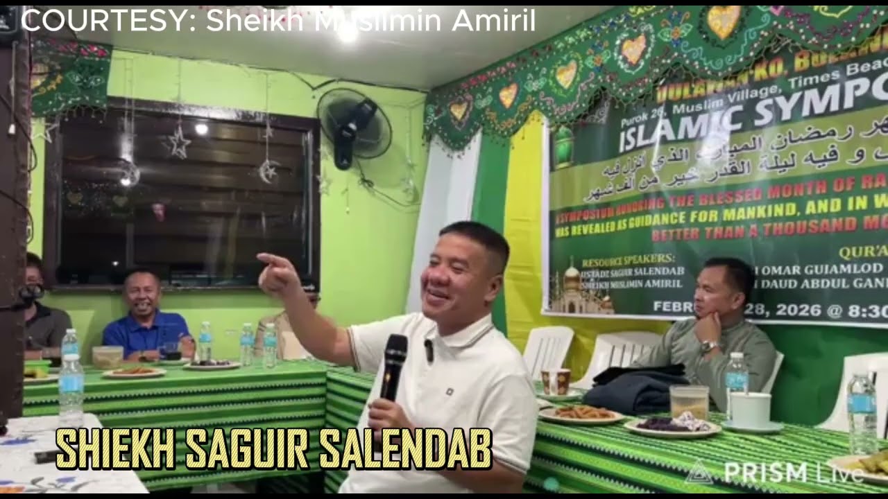 SHIEKH SAGUIR SALENDAB | DAVAO ISLAMIC SYMPOSIUM | DILA MAKABINASA