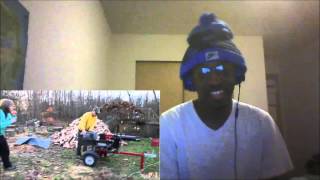 Psycho Dad Splits Computer Reaction