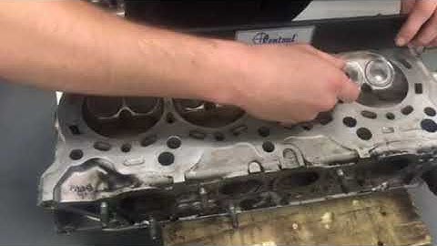 Cylinder head straightens