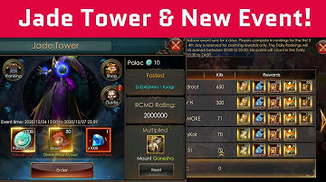 Jade Tower Tips - New Recharge Deals - Phase 2 Event - Legacy of Discord - Apollyon