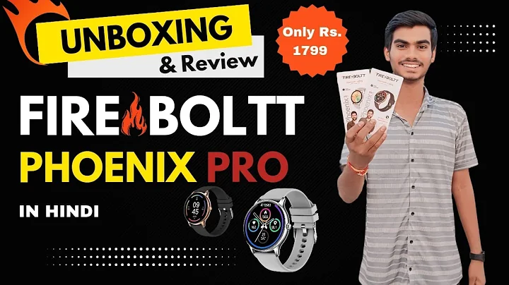 Fire🔥Boltt Phoenix Pro Smartwatch Unboxing & Review ⚡ Best Calling watch  #fireboltt #smartwatch