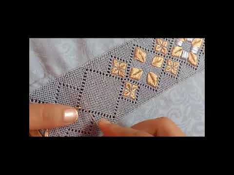كيفاش تخدمي الطرز الرباطي على الگوزة باسهل طريقة مع جميع الخطوات الخياطة التقليدية طرز راندة