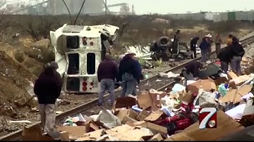 Dashcam video released of deadly prison bus crash