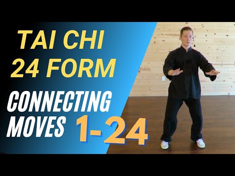 Video thumbnail for “(23/23) Tai Chi 24 Form: Connecting Moves 1-24 (Follow along)” by Tai Chi with Dr. Andrew von Plitt, ND