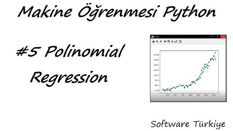 # 5 makine öğrenmesi polinomial Regression   YouTube