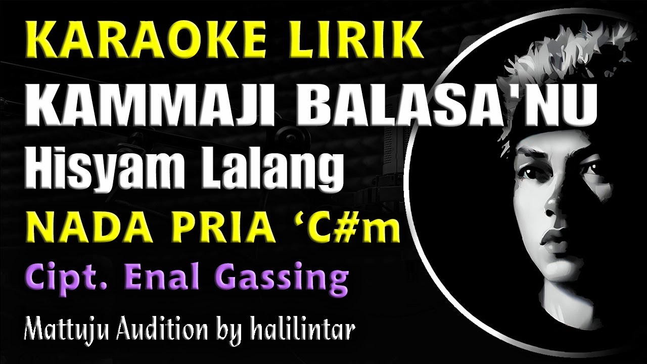 KAMMAJI BALASA'NU Karaoke Nada Cowok Pria