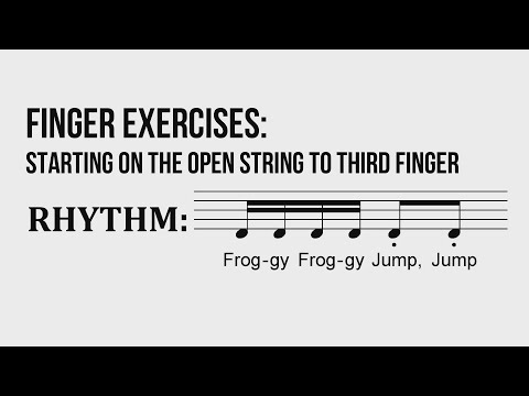 Finger Exercises | Variation A | Suzuki Violin Twinkle Variation