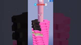 helix stack jump new skin balpari stick 🍡 3D game #shorts #viral #tiktok screenshot 1
