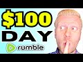 RUMBLE: EARN MONEY Re-Uploading Videos (How to Make Money on Rumble)