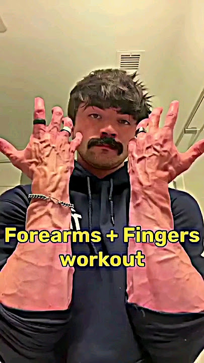 Tricks to get veiny forearms at home without equipment in 30 days 😱 #shorts #viralshorts #forearms